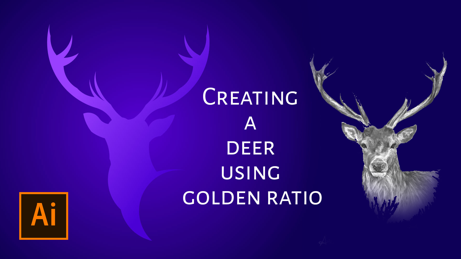 Artstation Golden Ratio Logo Adobe Illustrator Ak Editz