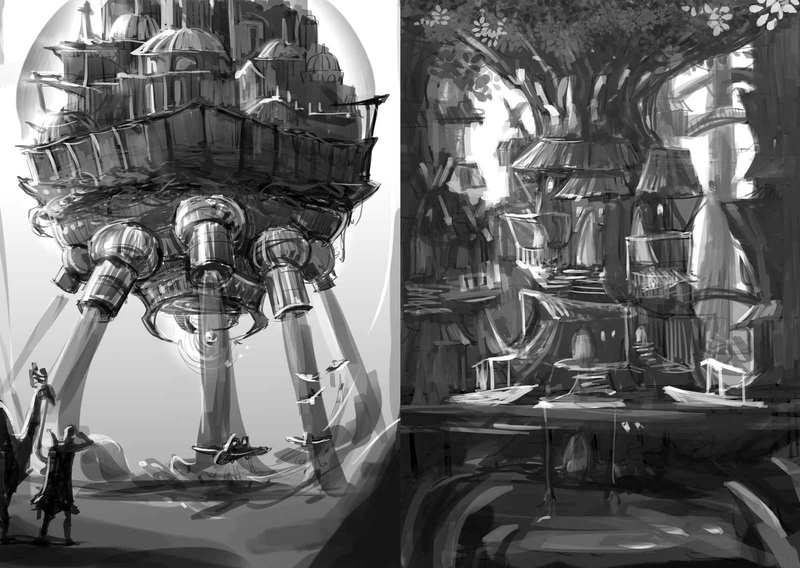Joeey Low - THE CORE Key Art and Color Script Development