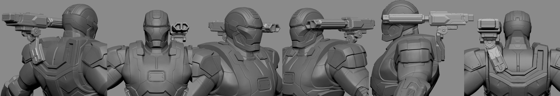 Artstation War Machine Ricardo De La Puente