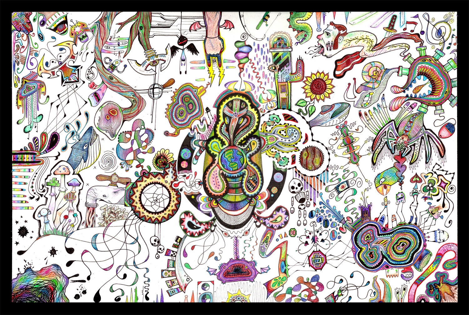 A Colorful Mess