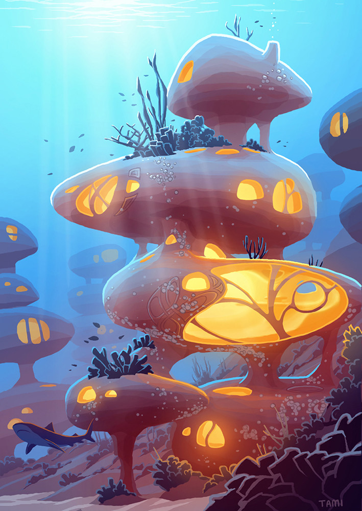 Tami Wicinas Mermaid Houses