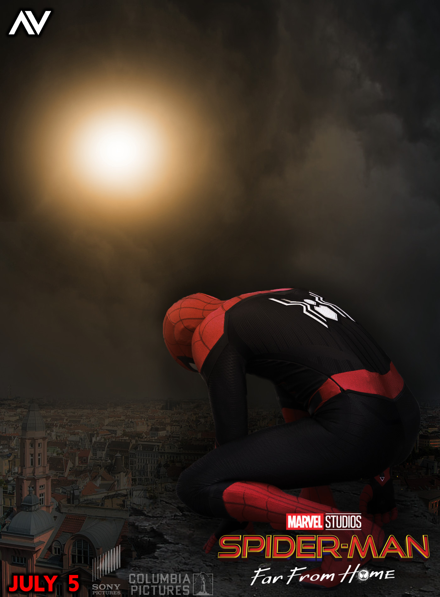 Vindz Henchman Spiderman Far From Home Poster