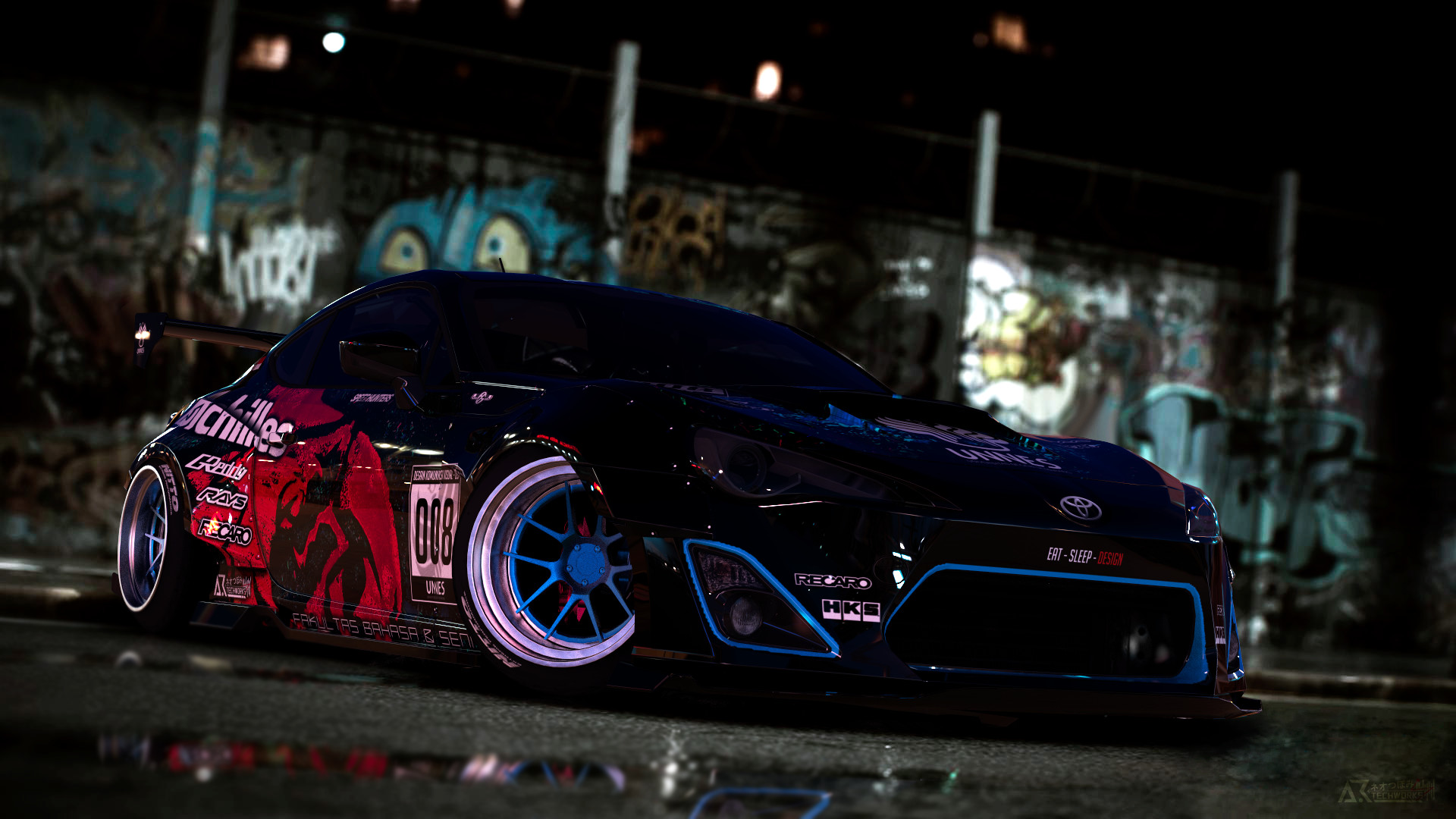 Artstation Unnes Racing Team Rd S Toyota Gt86 Arif Rahman