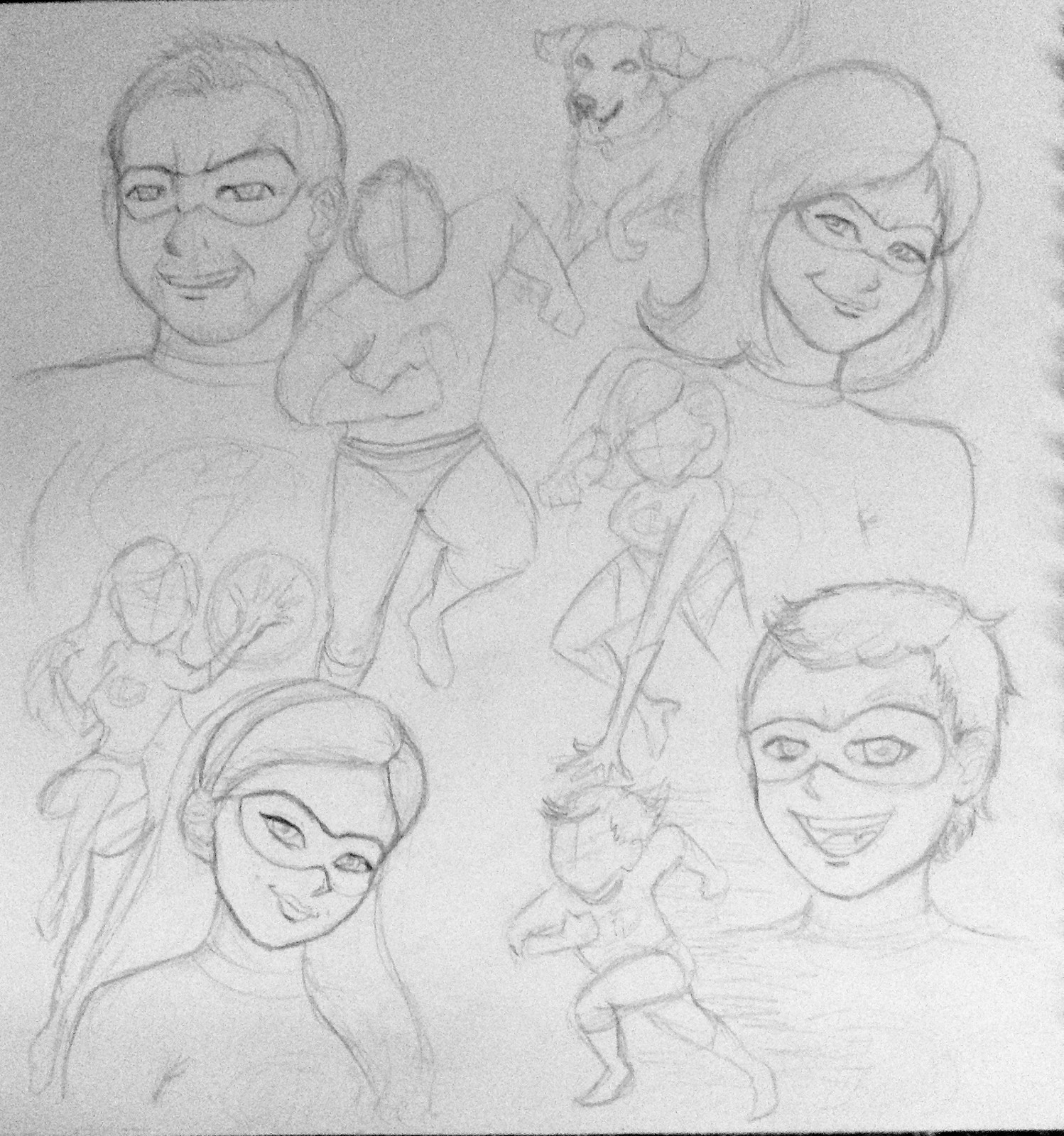 Wip: pencil sketch