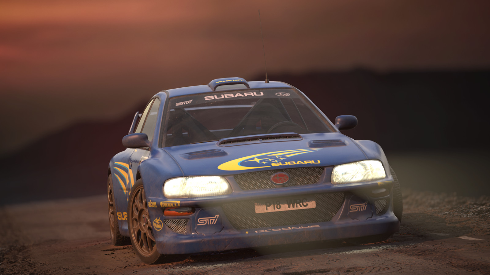 Subaru 22b Rally