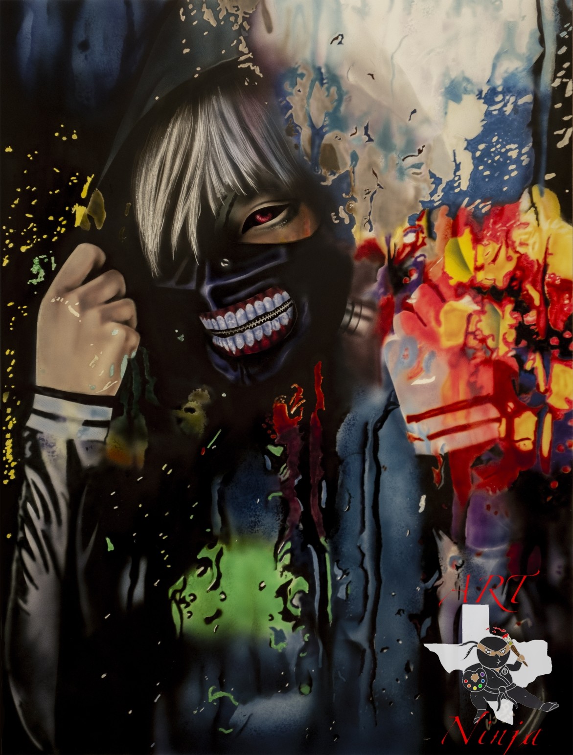 Artstation Tokyo Ghoul Chester Darris