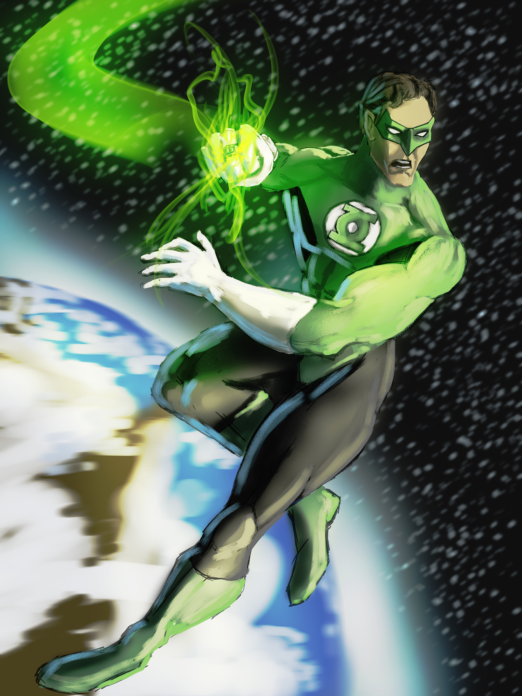 Green Lantern, Mike Winer.