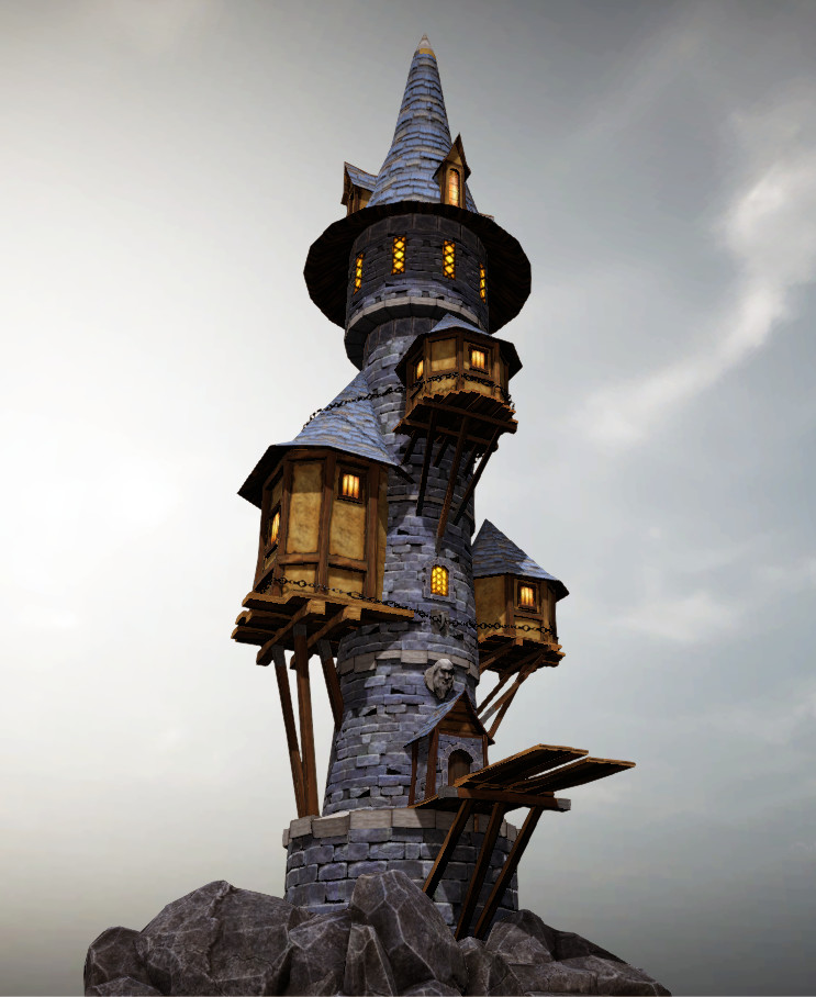 Minecraft Wizard Tower 