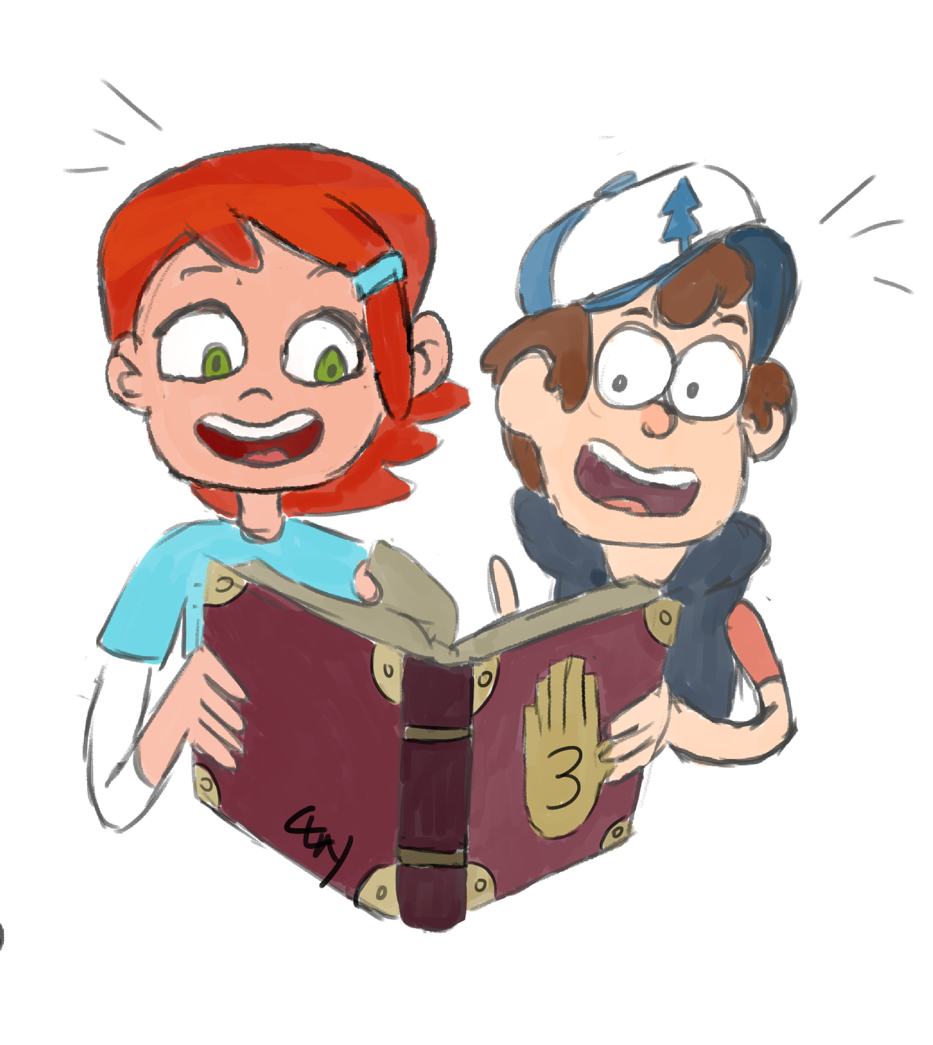 Colin Will Clayton The Tennysons Go To Gravity Falls
