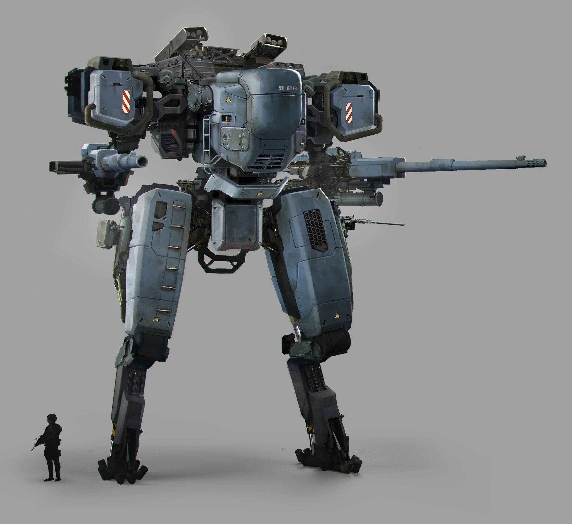 ArtStation - GPF Heavy Mech
