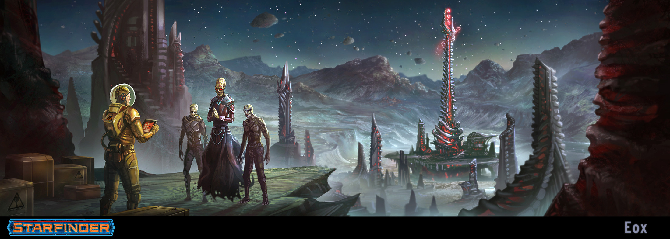 Eox spread for Pact Worlds book.