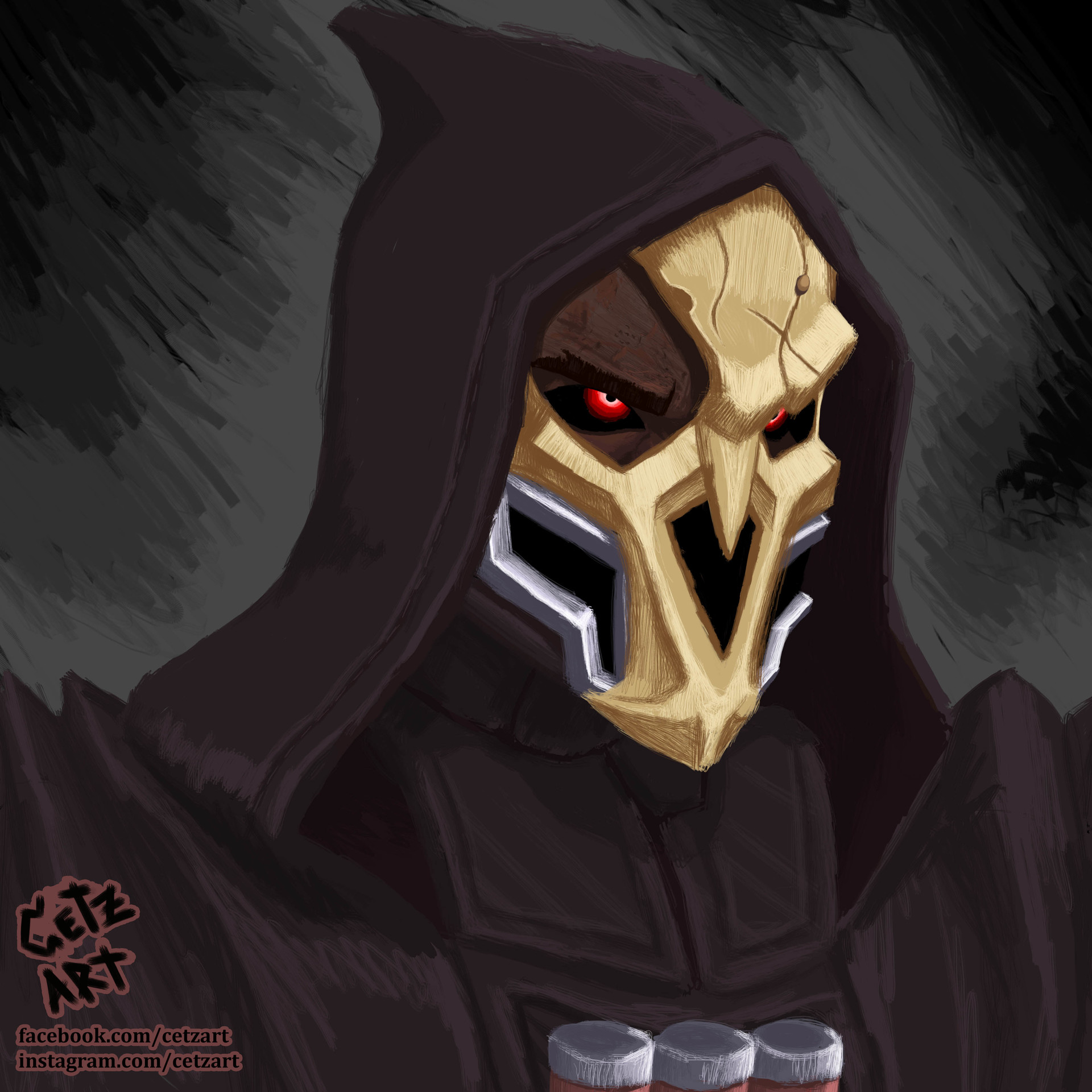 ArtStation - Reaper, Overwatch