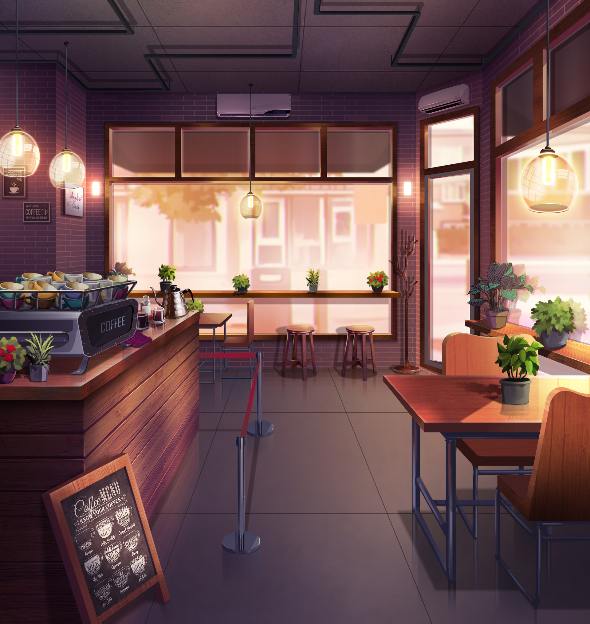 Artstation Background Art For Visual Novel My Sweet Rebel