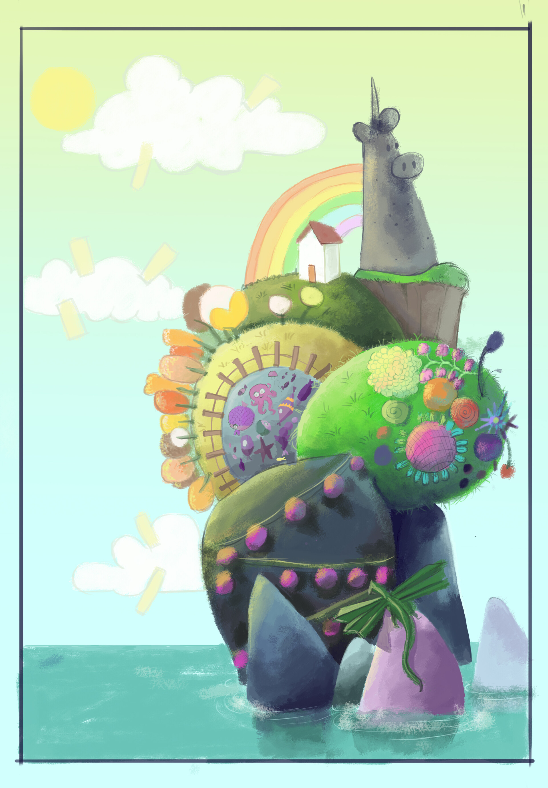 ArtStation - Concept art - Island