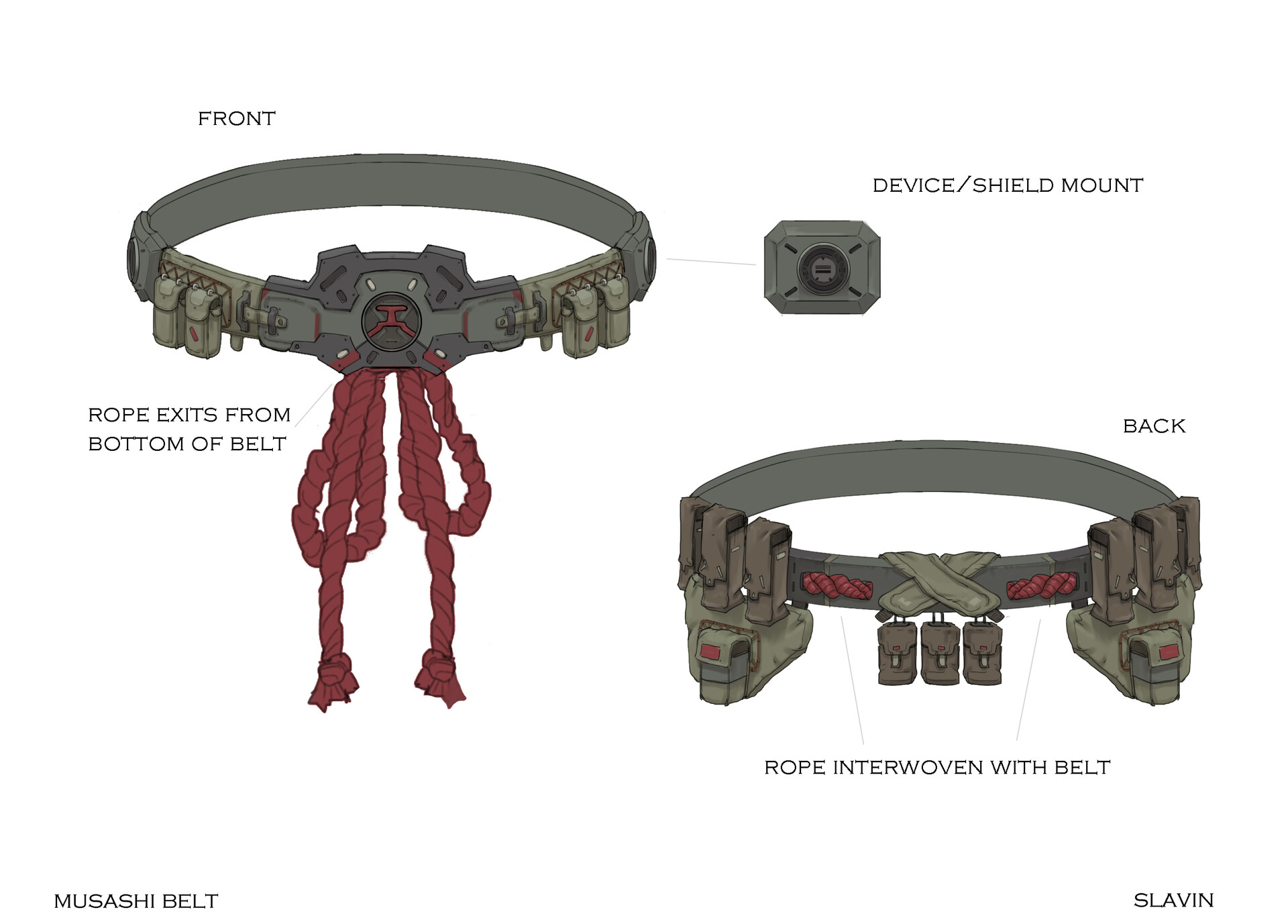 ArtStation Utility Belt