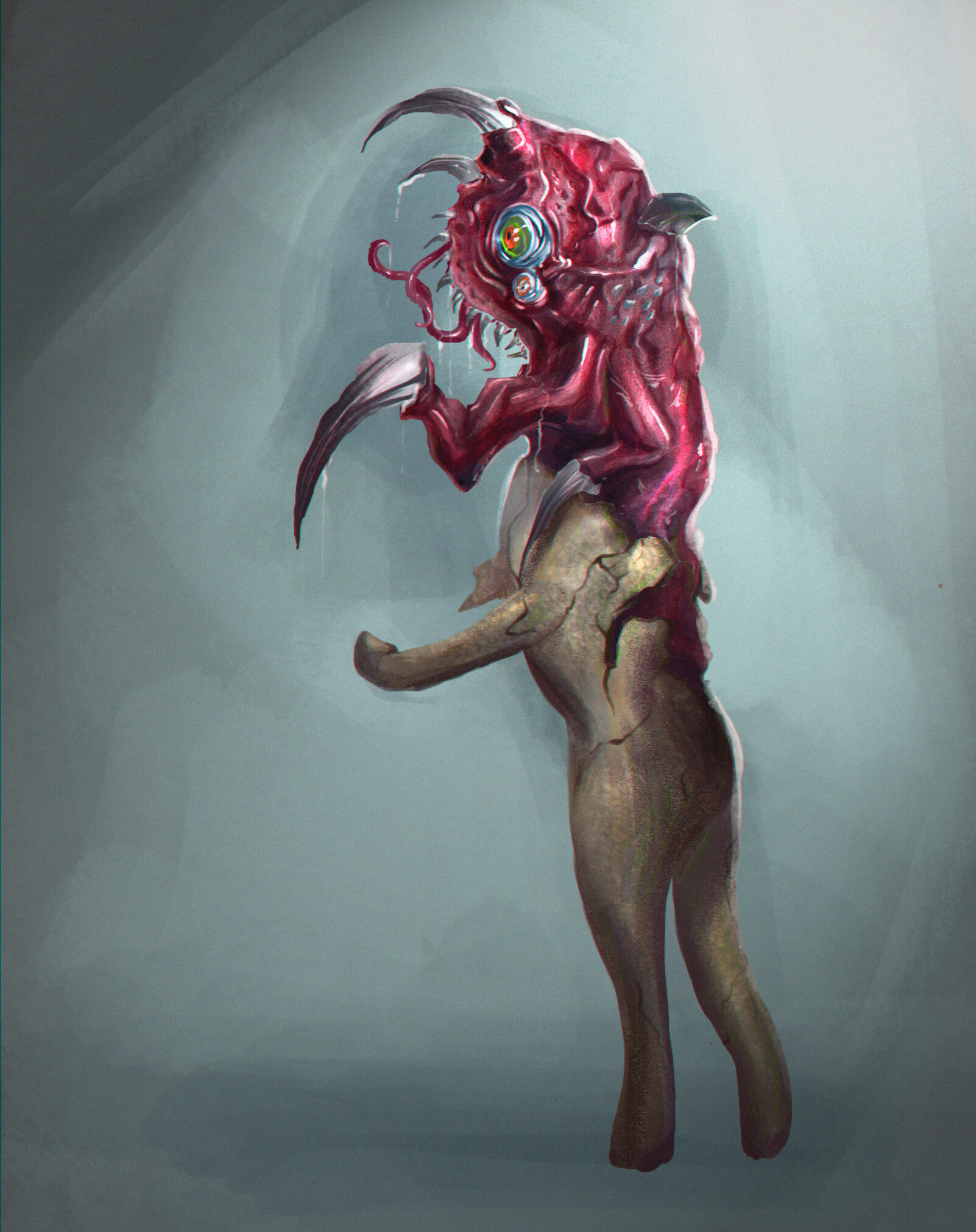 Artstation Scp 173 Shell Concept Ann Kovaleva Flamecheese