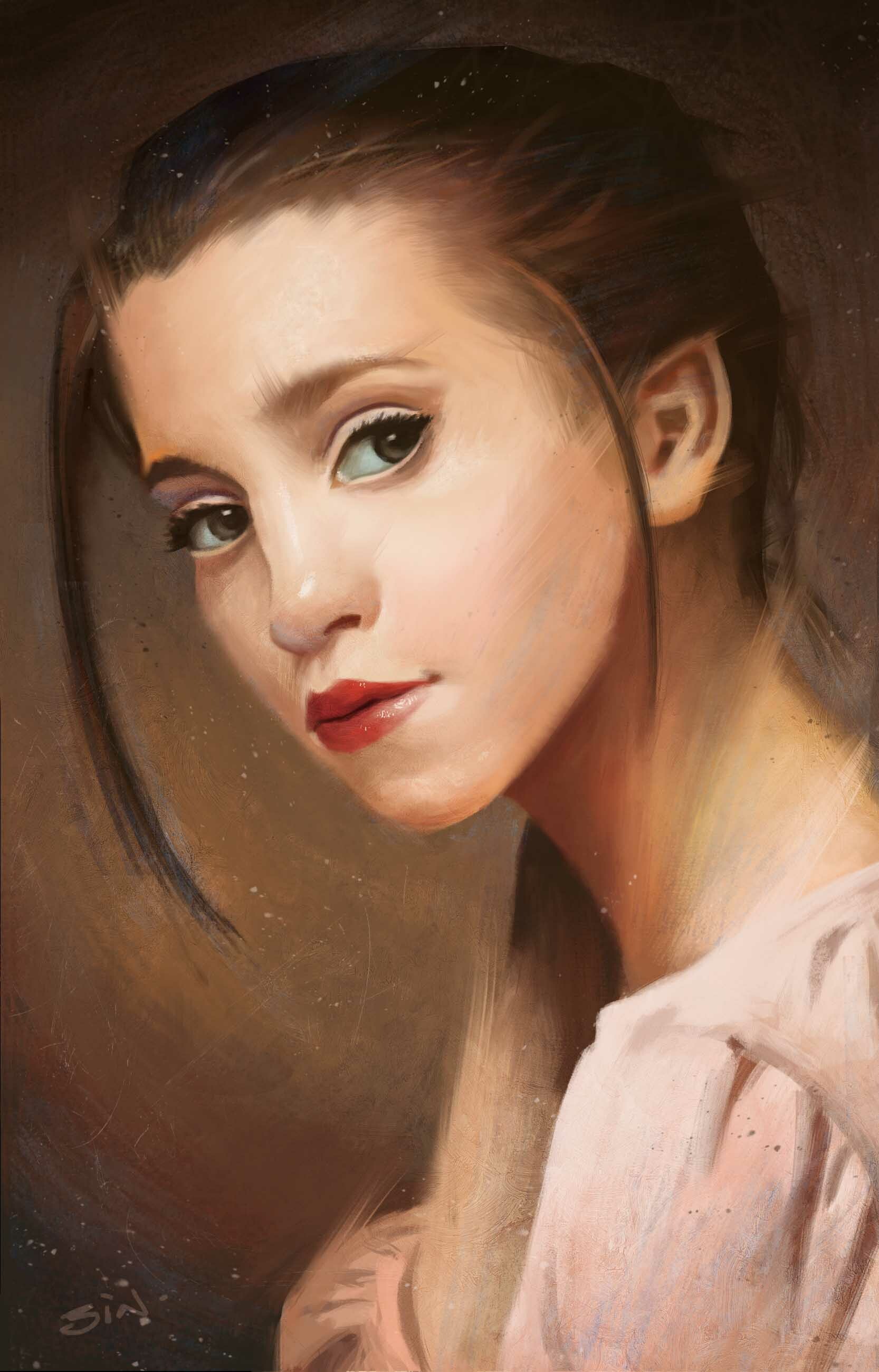 Artstation Portrait Painting Tips Jin Rong