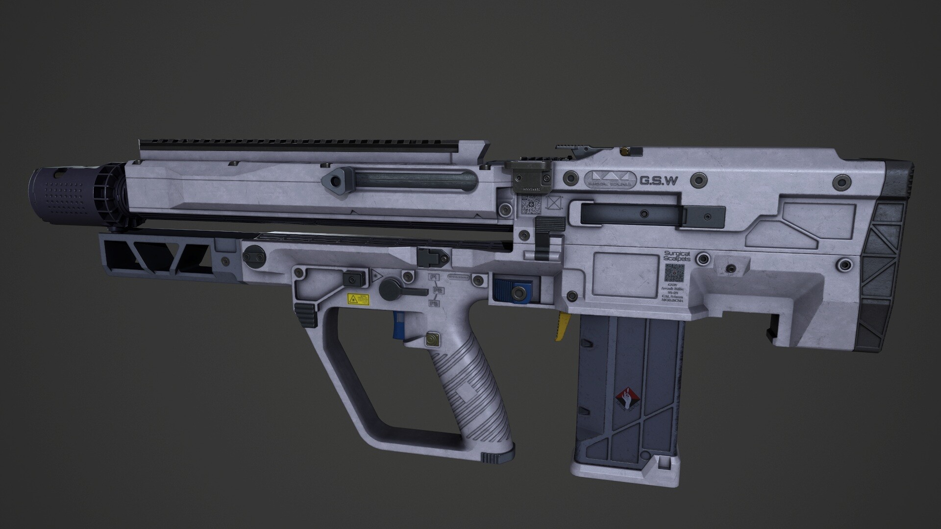David Zhong Scifi Space Gun