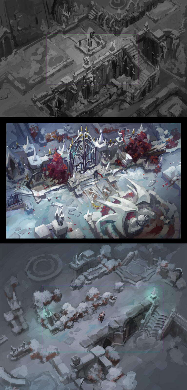 Garden zone early sketches