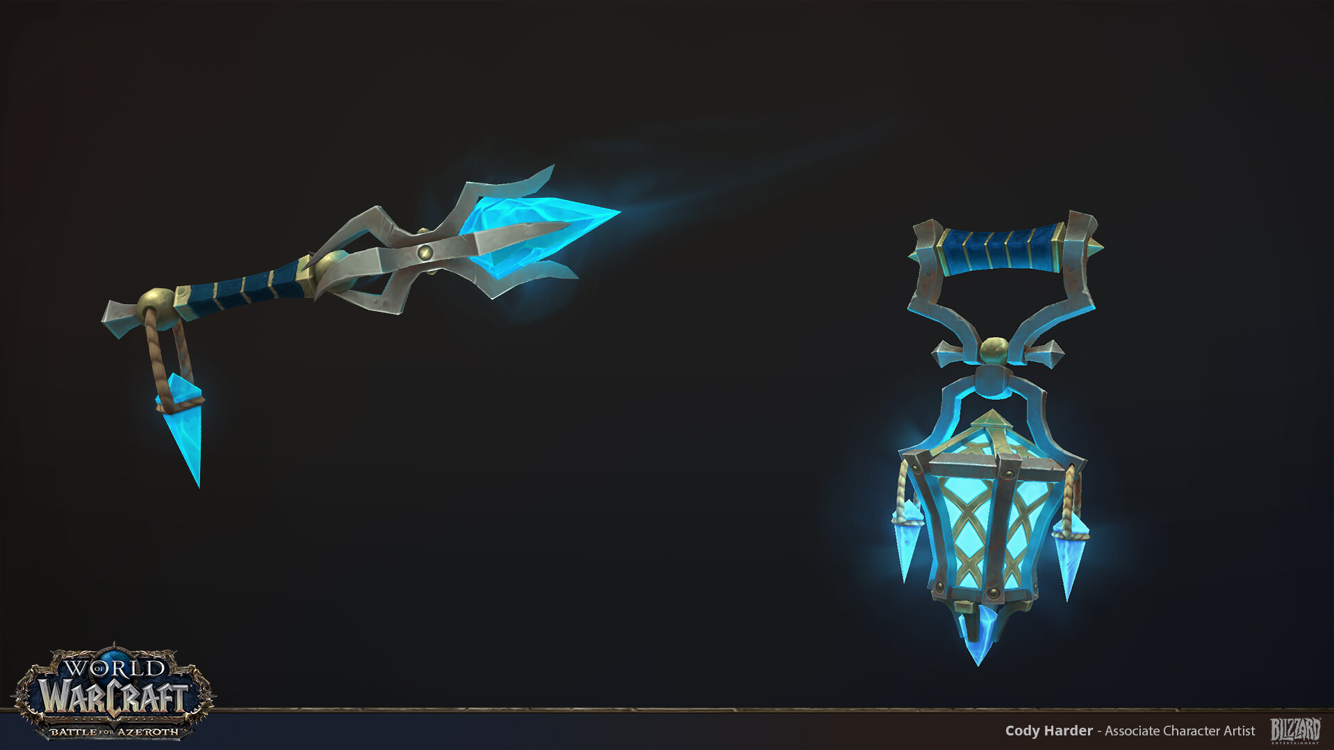 Artstation World Of Warcraft 8 1 Weapons Cody Harder