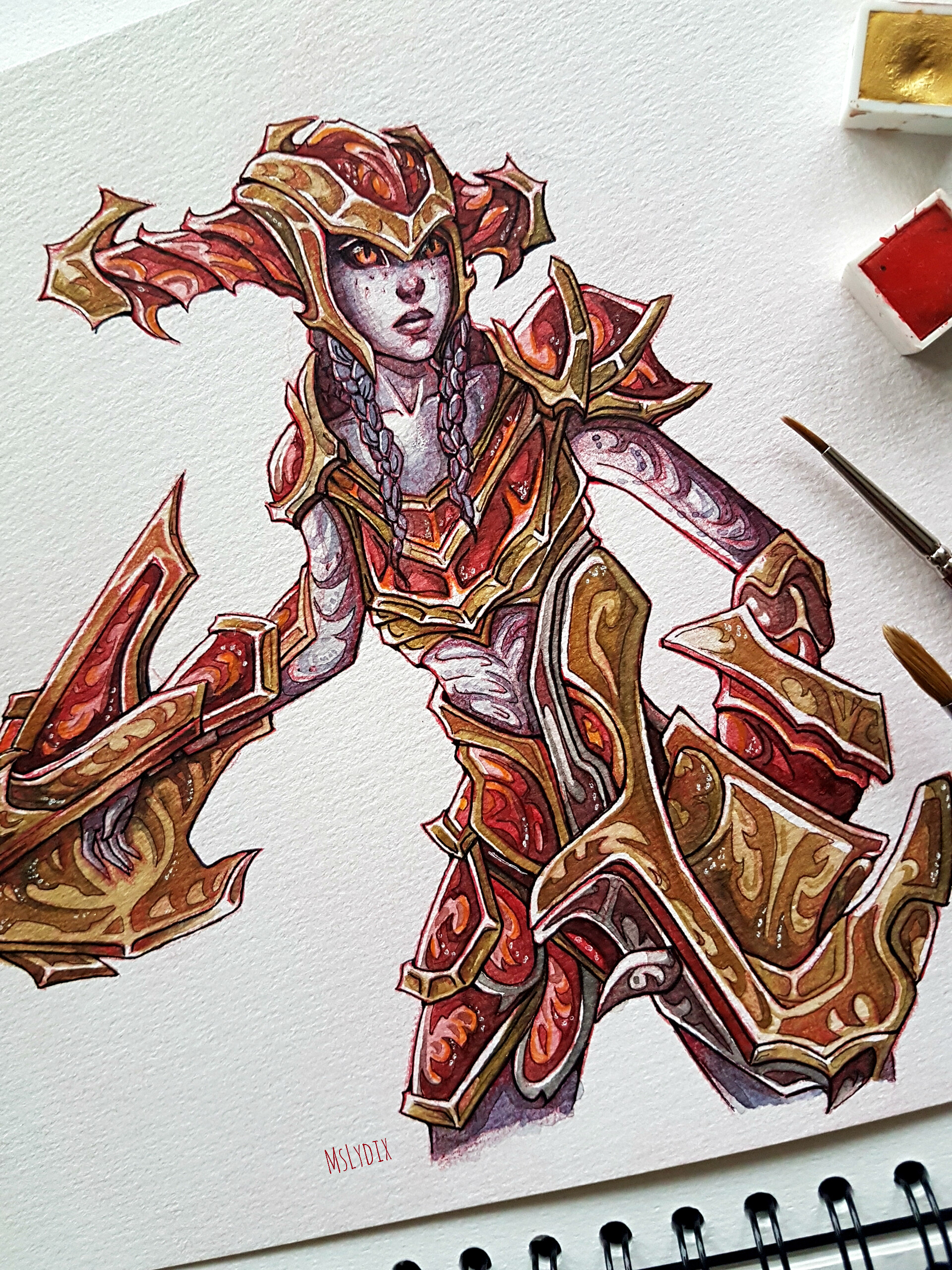 Luzie Letzner Shyvana League Of Legends Fanart