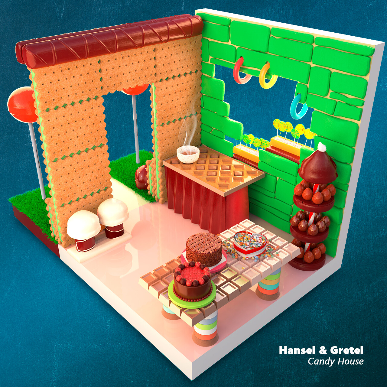 Alejandro Romero Hansel Gretel Candy House