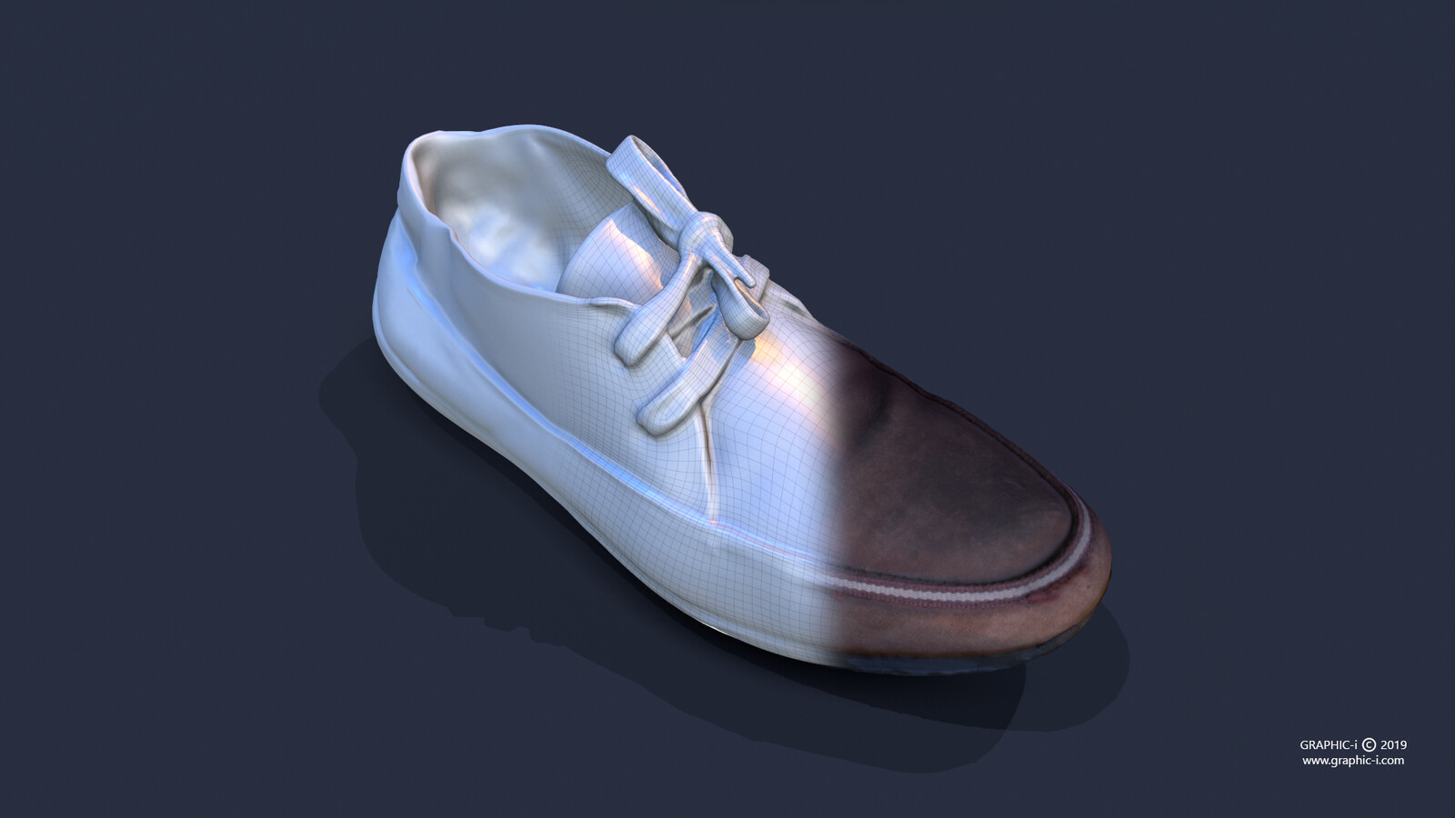 Realistic Shoe - 3D props