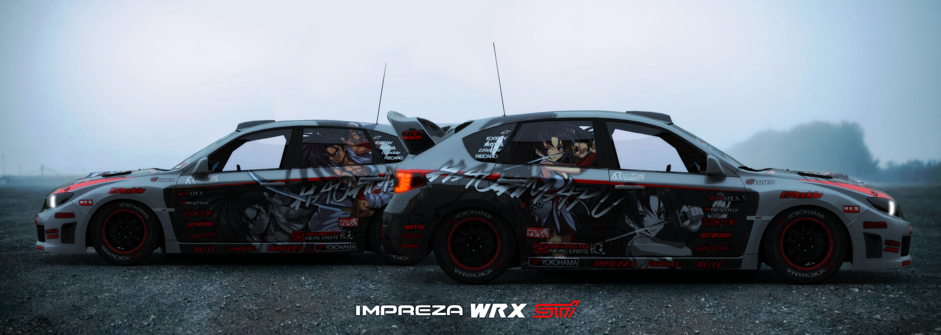 Artstation Haohmaru Rally Livery Subaru Impreza Wrx Sti