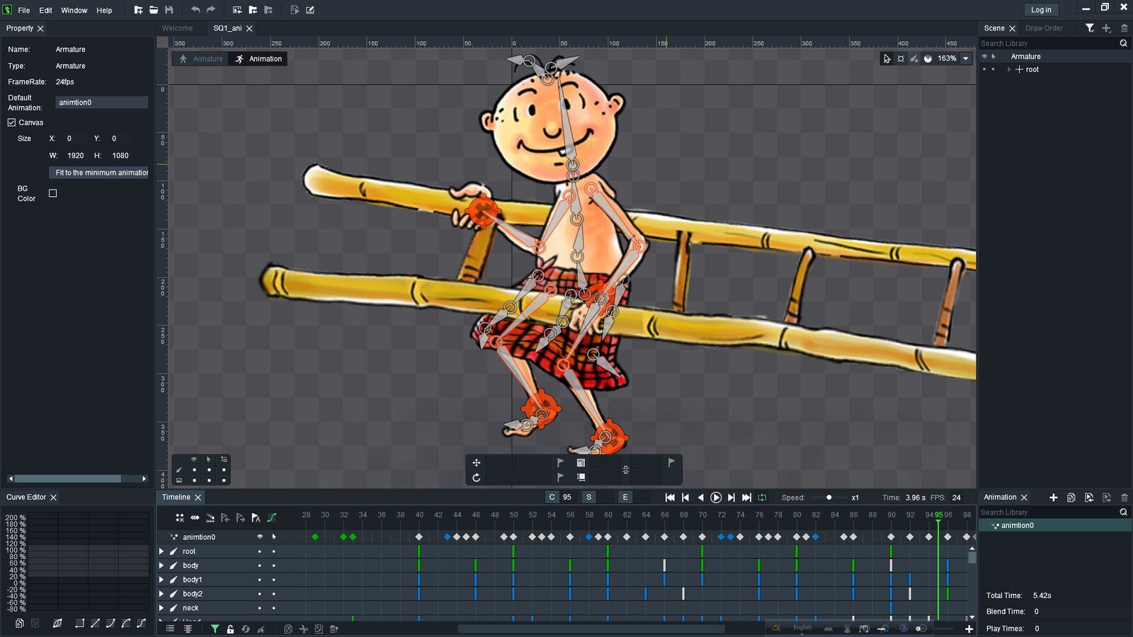 Tokai rig animation by Dragonbones 