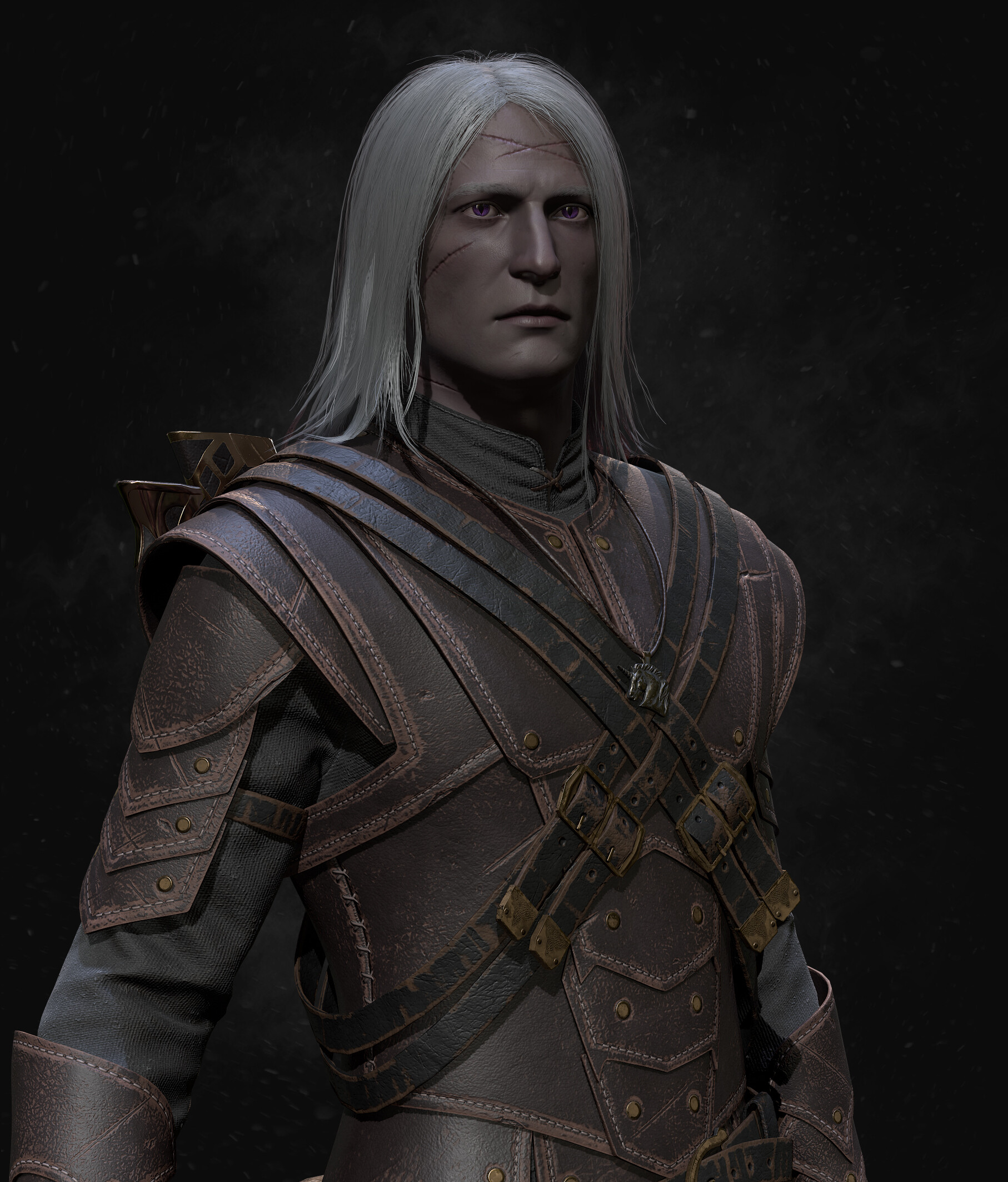 Artstation Drizzt Do Urden Remi Luizy
