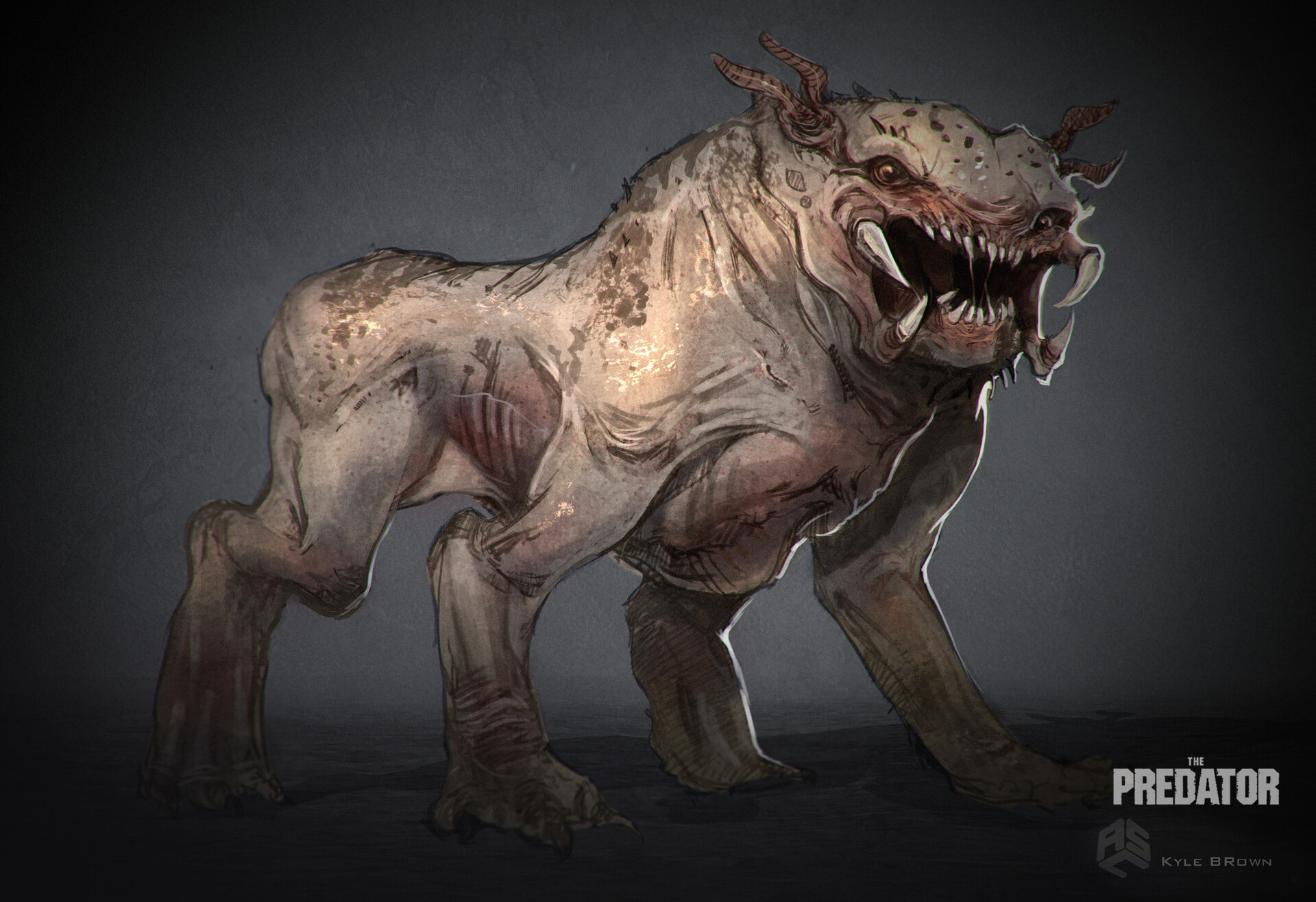 Artstation The Predator 2018 Predator Hybrid Menagerie Kyle Brown I originally worked on the project to design a lot of new alien ideas, the predator dog was the last task i worked on. predator hybrid menagerie kyle brown