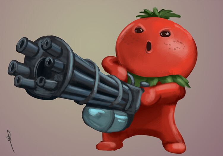 ArtStation Ketchup Gun