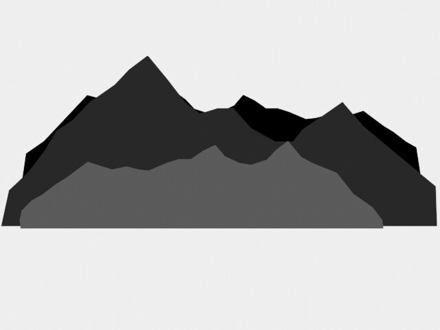 Mountains 1: Front
