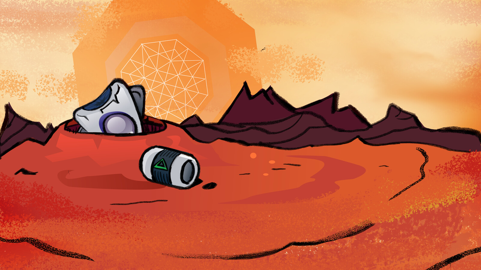 extra background ( the clean crash site)