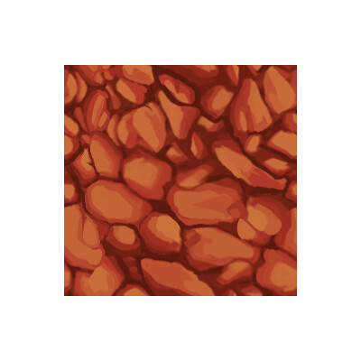 Proper foreground rock tile