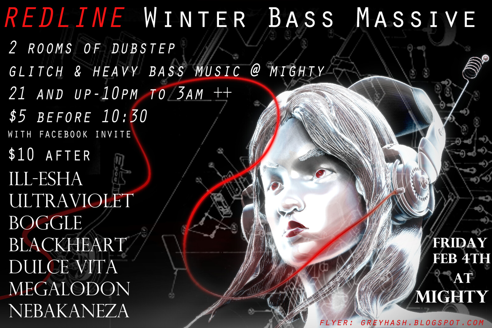 Redline WInter Bass Massive flyer