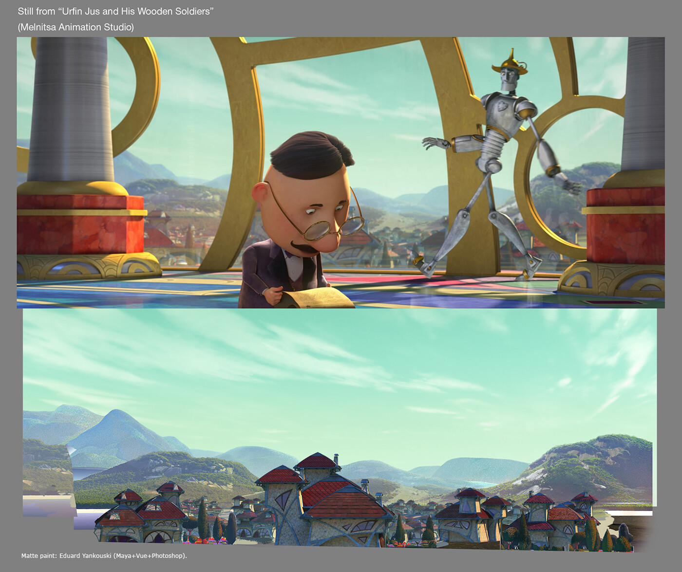 Artstation Matte Paint Animated Feature Films Edward Yankovsky