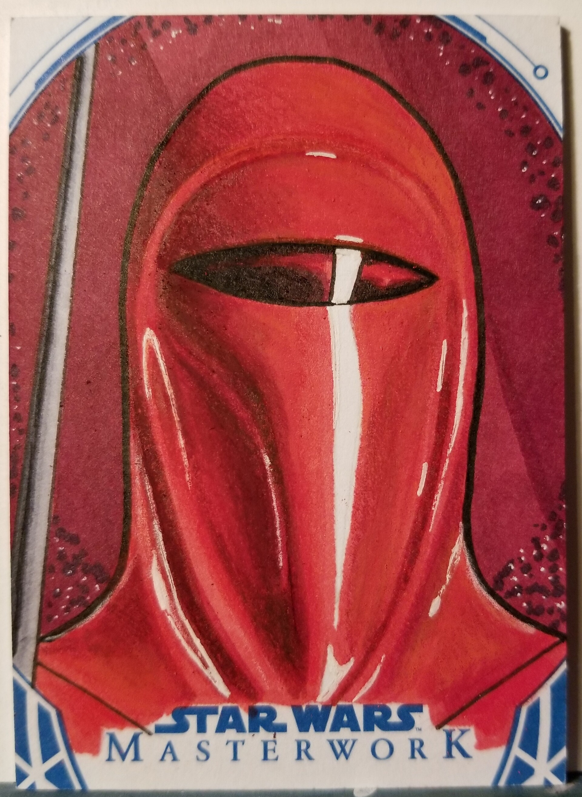 Tom Amici Topps Star Wars Masterworks Royal Guard Sketch Card