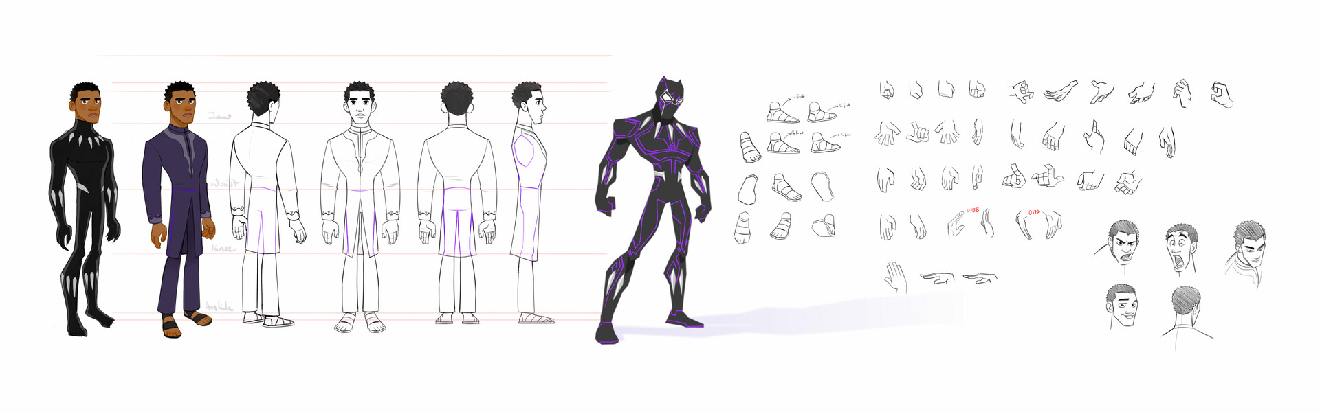 Uzoma Dunkwu - Black Panther -Animated Series (Concept)
