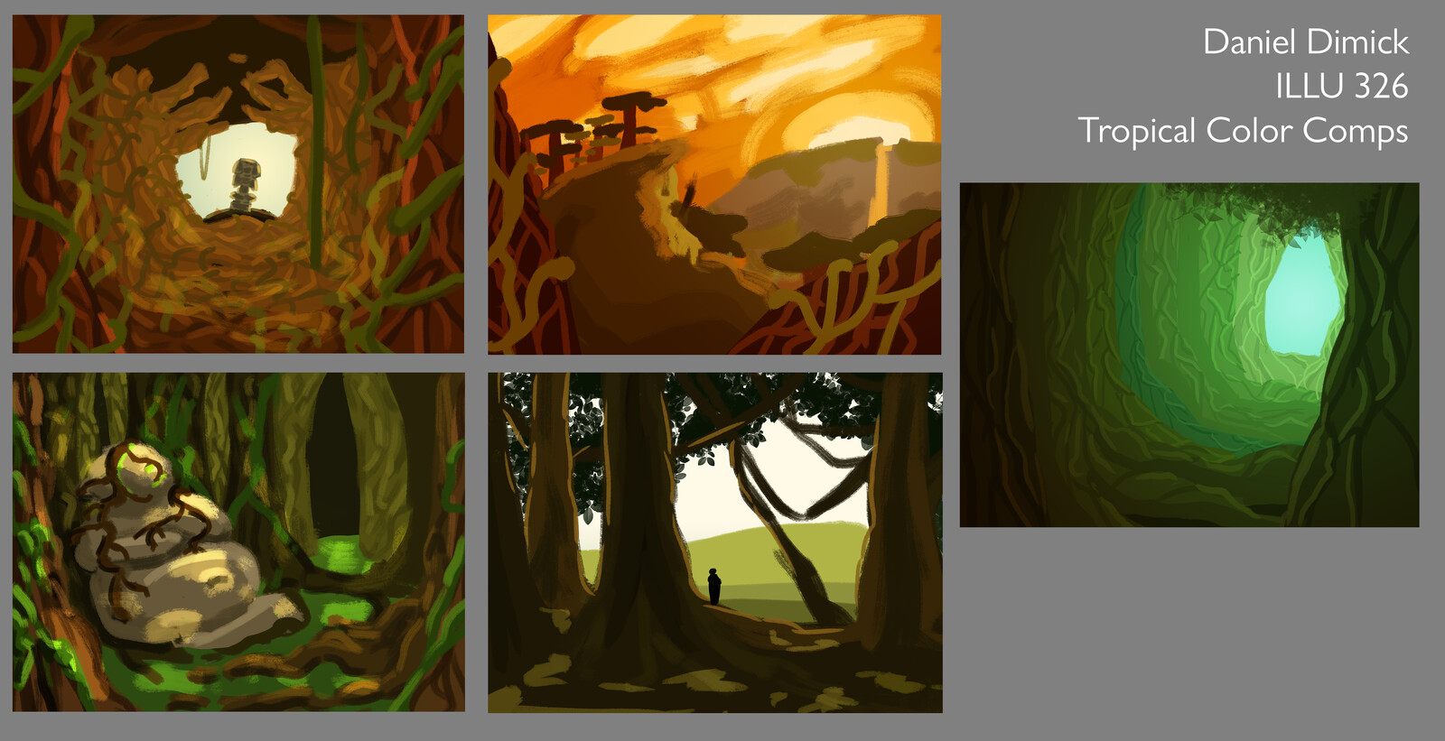 Various color comps