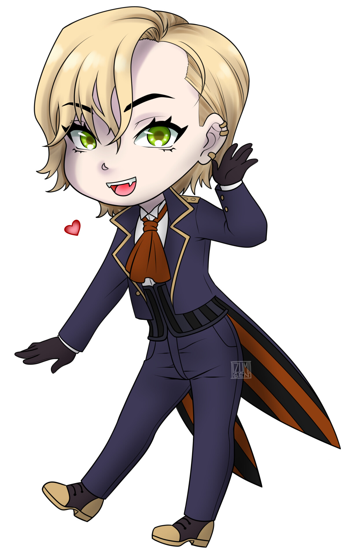 Artstation F Fullbody Chibis 2 Izumi Sen