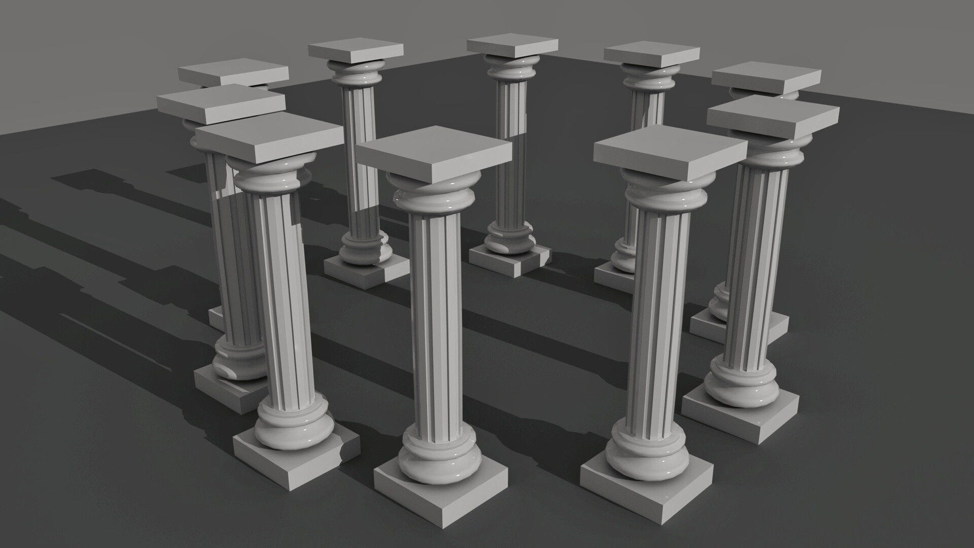 ArtStation 3D PILLAR