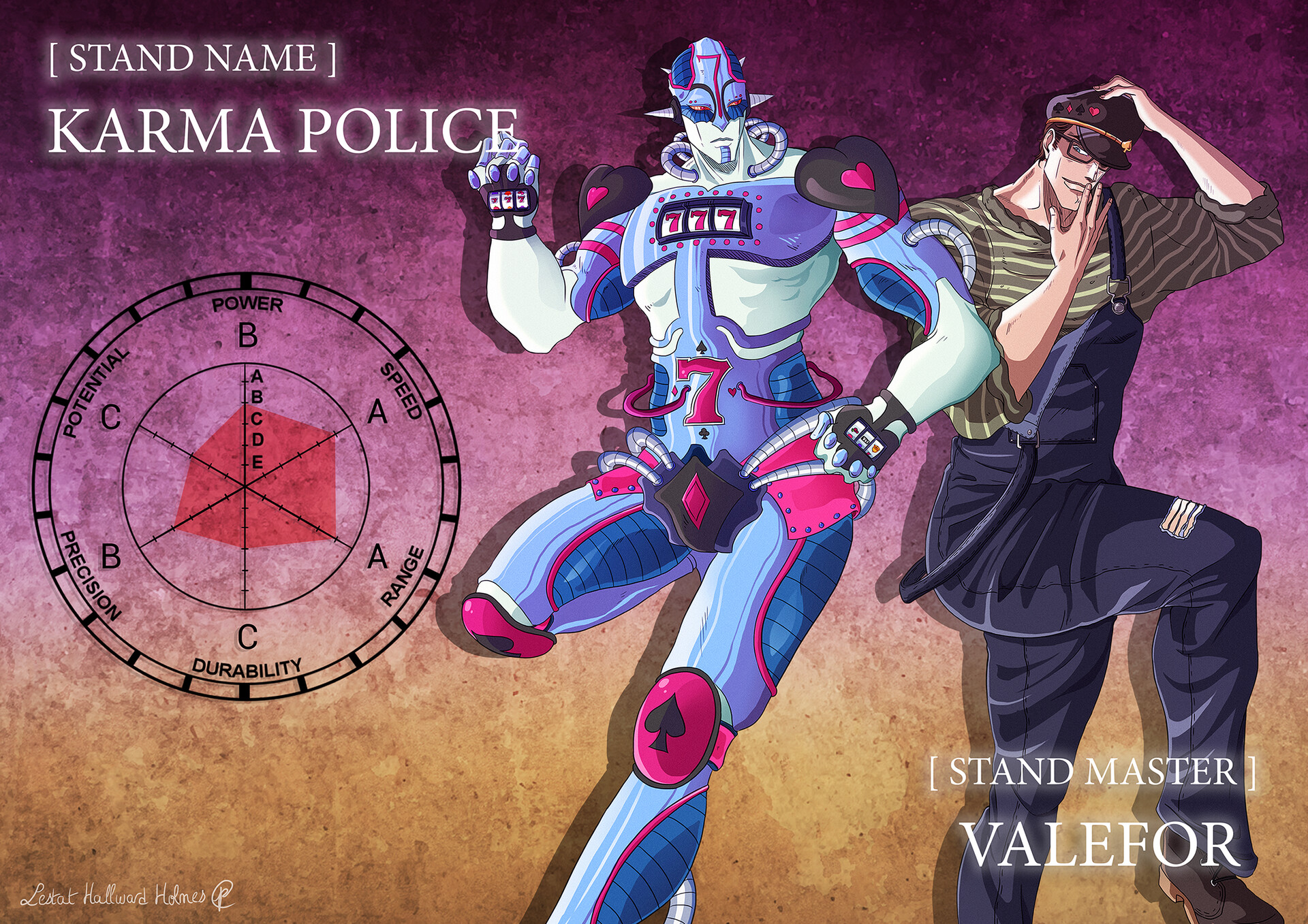 Artstation Jojosona And Stand Commission Pauline Callenaere