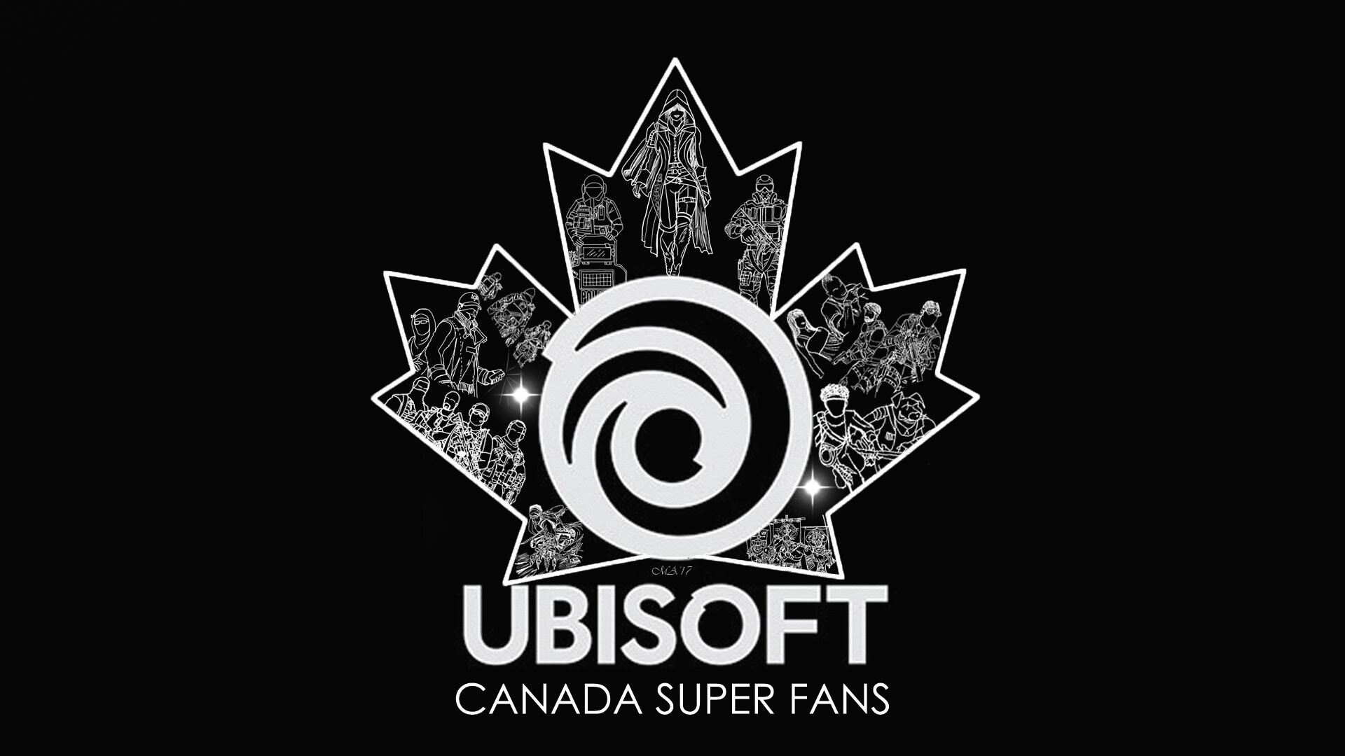 Madeeha Ahmed Ubisoft Canada Super Fans Logo