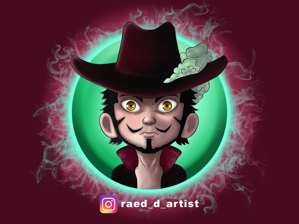 Artstation Dracule Mihawk One Piece Raed D Artist