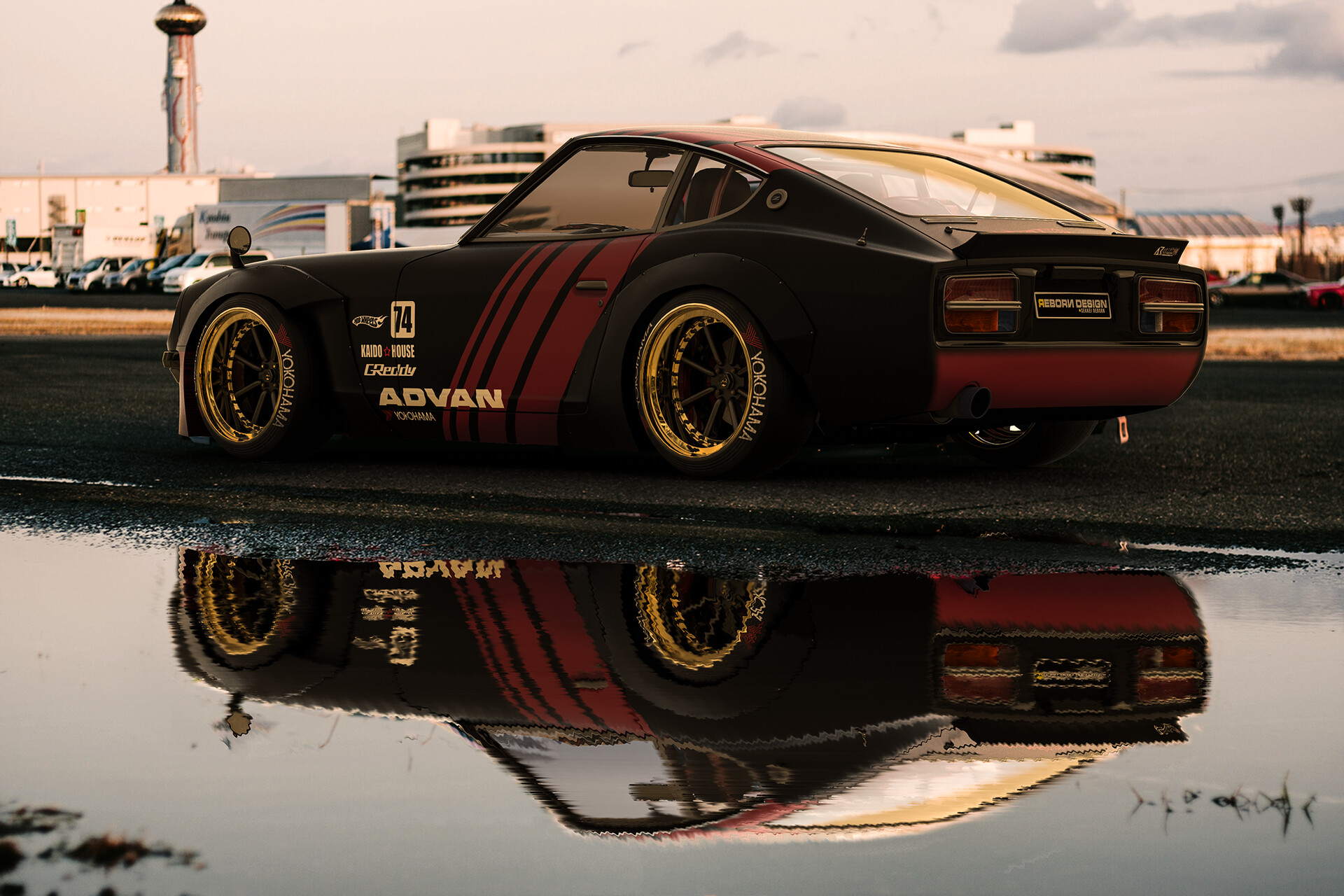 ArtStation - Kaido House | Hot Wheels Nightburnerz Series ...