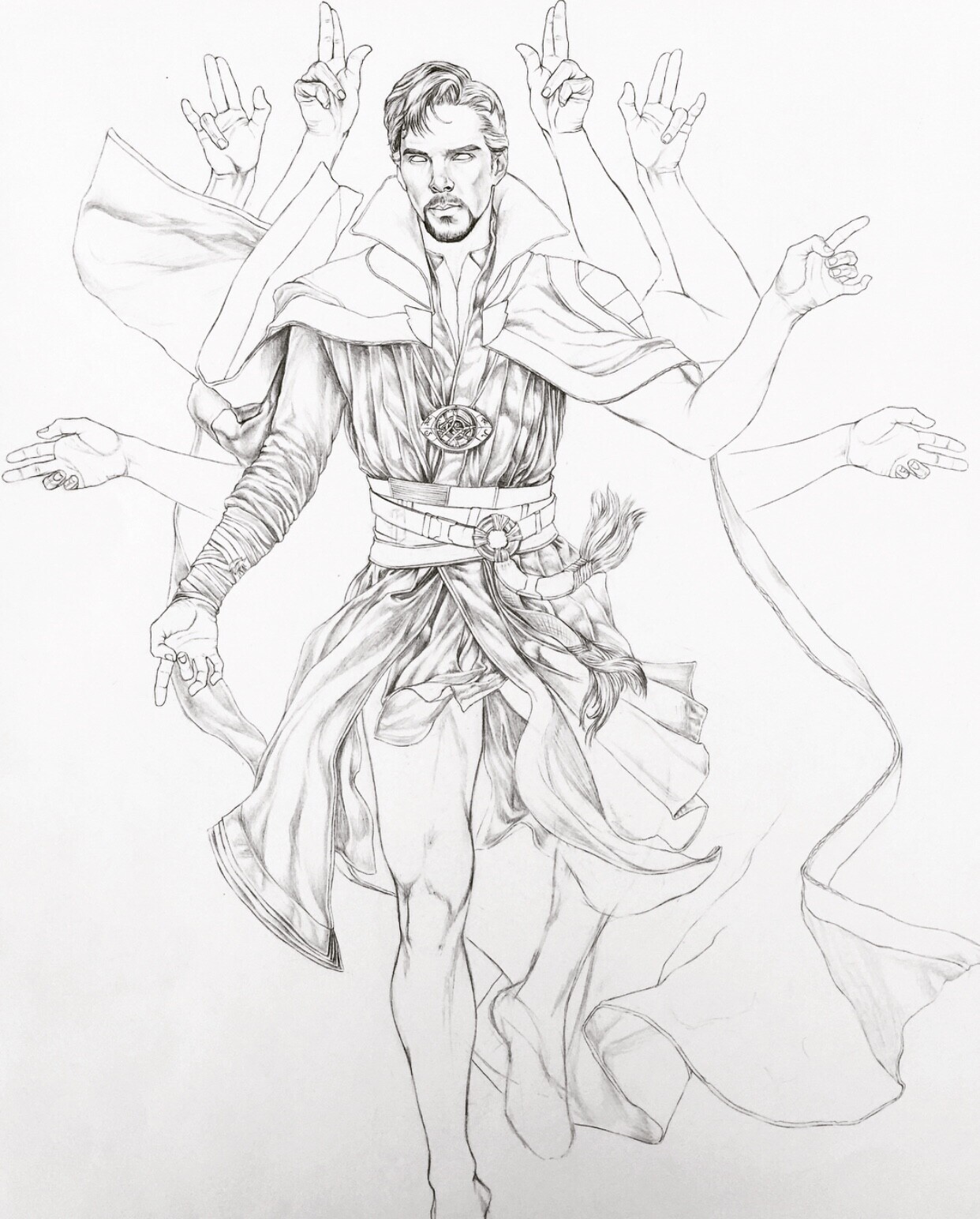 Artstation Doctor Strange Jan Garcia Rio Garcia