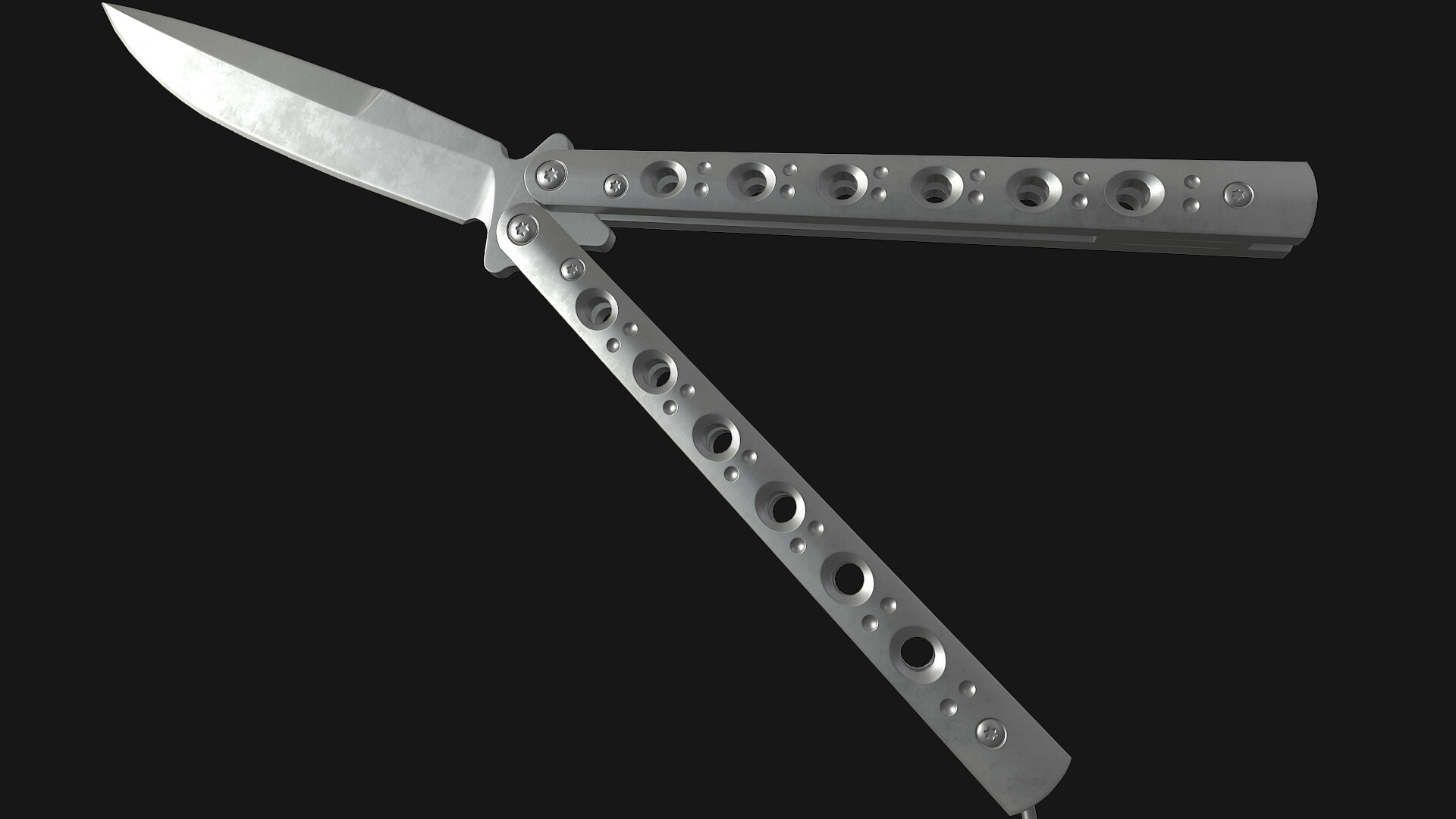 artstation butterfly knife andriy luchka