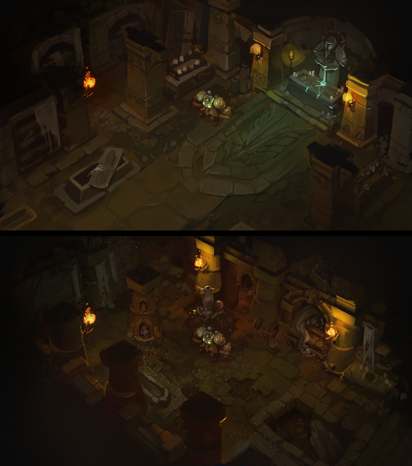 Crypt underground kit ideation