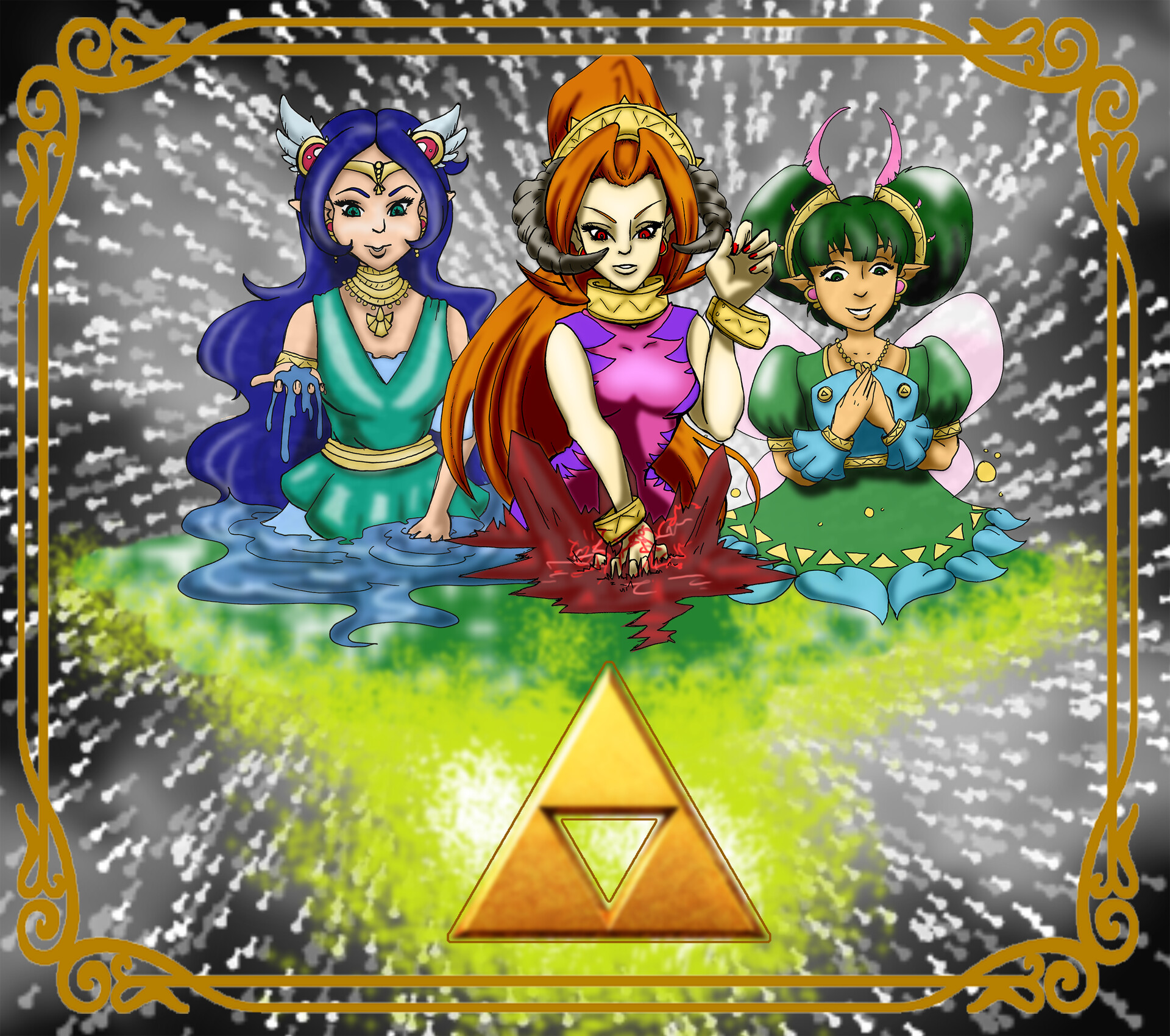 ArtStation - The Legend of Zelda: A Link Between Worlds